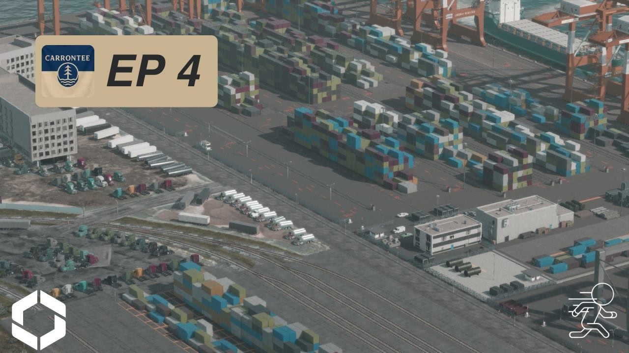 I Swear I Tried To Keep This Short But This PORT IS TOO BIG! Carrontee Ep 4 | Cities Skylines 2