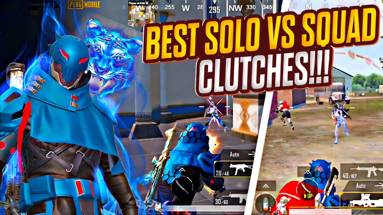 WOW😍 BEST SOLO VS SQUAD GAMEPLAY | PubG Mobile Gameplay - YouTube