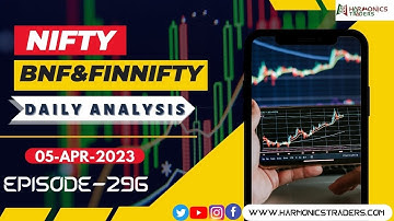 index Analysis Apr 5 | Harmonics Traders | by SEBI RGD RA