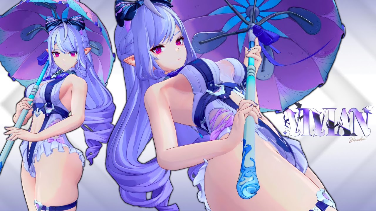 Vivian Summer Skin Bottom Heavy  🔥!!【Zenless Zone Zero MOD】