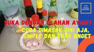 Resep Ayam Goreng Mentega Simple !!  Rasanya Gurih, Manis dan Enak banget