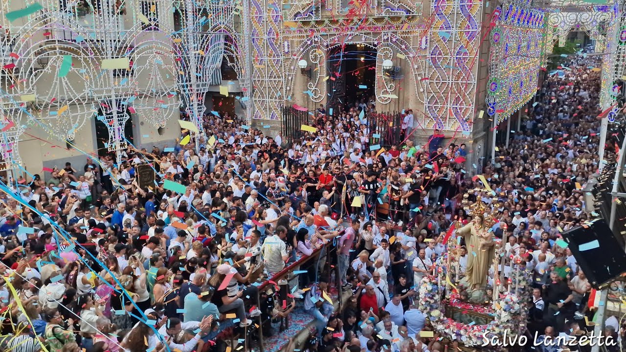 (PALERMO) - PROCESSIONE DI MARIA SS. DELLA MERCEDE AL CAPO (4K) 28/09/2025 (1/2 PARTE)