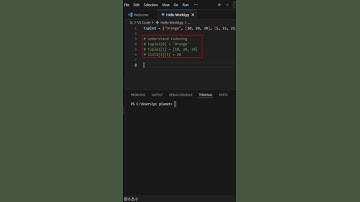 Python masters code for access a value from tuple #python #coding ##functions #codinglife #coding
