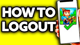 How To Logout of Pixel Gun 3D (Quick and EASY!) screenshot 4