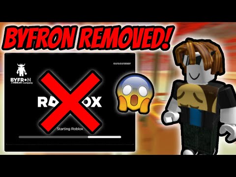 ROBLOX FORCED TO REMOVE BYFRON (Roblox Anti Cheat)