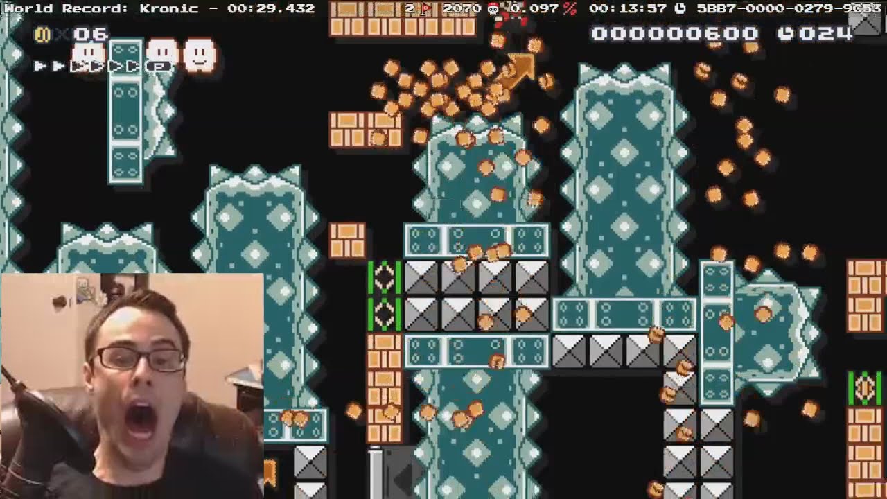 speedrun dark souls Mario Maker - Skewer Stronghold Speedrun (Ft. Barbie and the Barnacles)