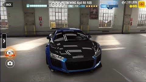 (CSR2) T5 - Audi NEWING Alpil R8 RSR - CSR Racing 2 (Maxed)