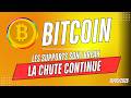 BITCOIN Les supports sont break, la CHUTE CONTINUE 🚨 Prochaines TARGETS ? Analyse CRYPTO & NEWS ✅