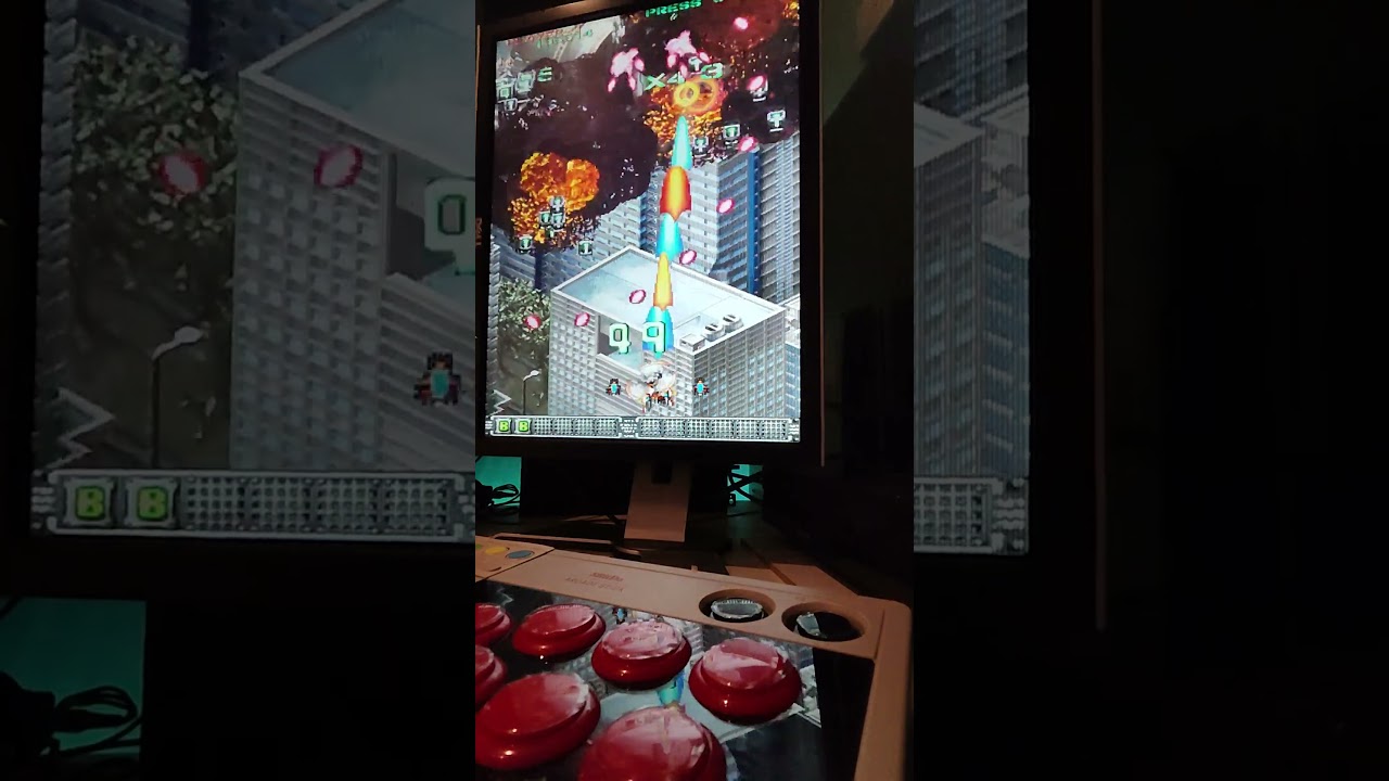 Arcade TATE avec un pc et LCD dell 2007 FPb rotatif un affichage parfait