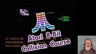 Atari 8-Bit Game Play, Collision Course