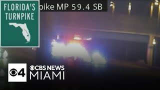 Deadly crash shuts down northbound lanes of Florida Turnpike in Broward County