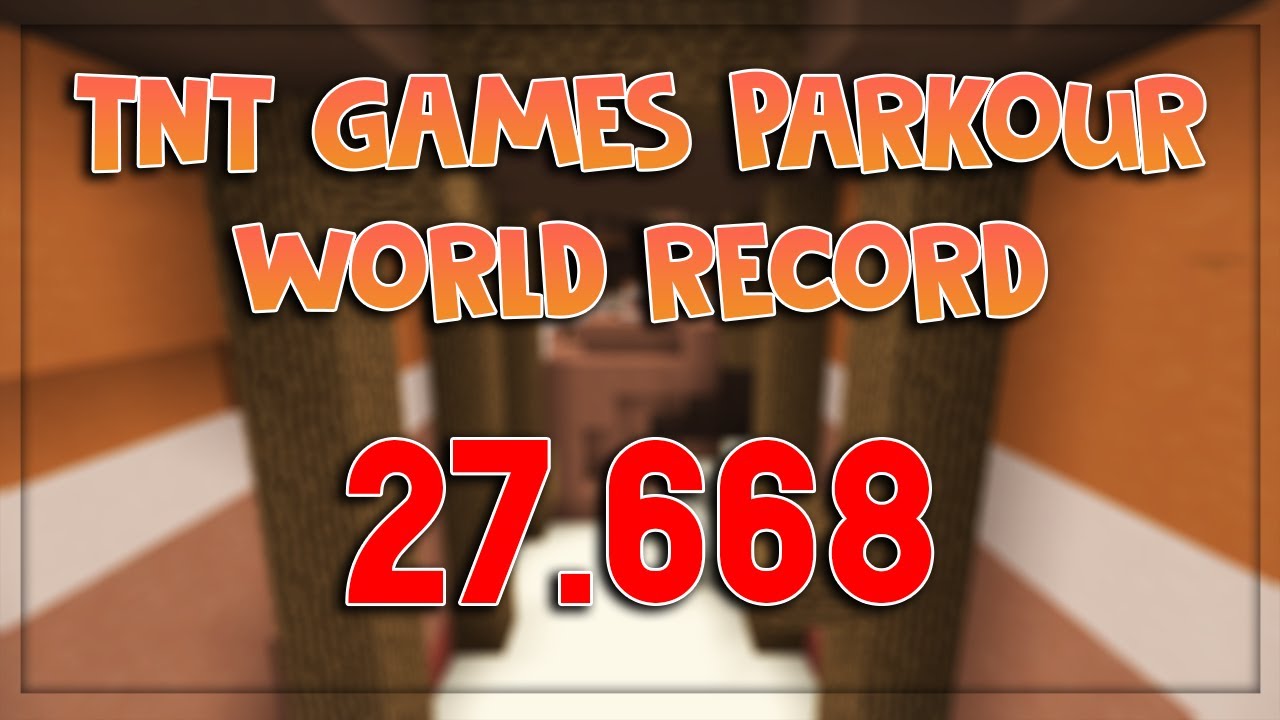 Hypixel TNT Games Parkour World Record