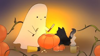 carving pumpkins ~ a cozy autumn lofi mix ~ relaxing chillhop beats to study/relax to screenshot 5