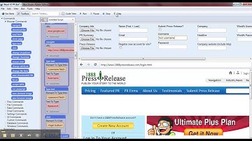 Using the Step Button in UBot Studio
