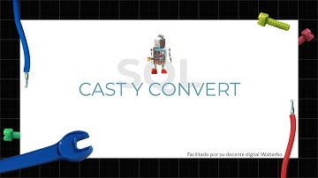 CAST y CONVERT SQL