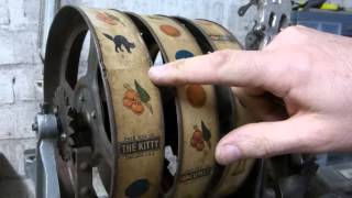 How to Replace Vintage Slot Machine Reel Strips  PACE KITTY One Arm Bandit