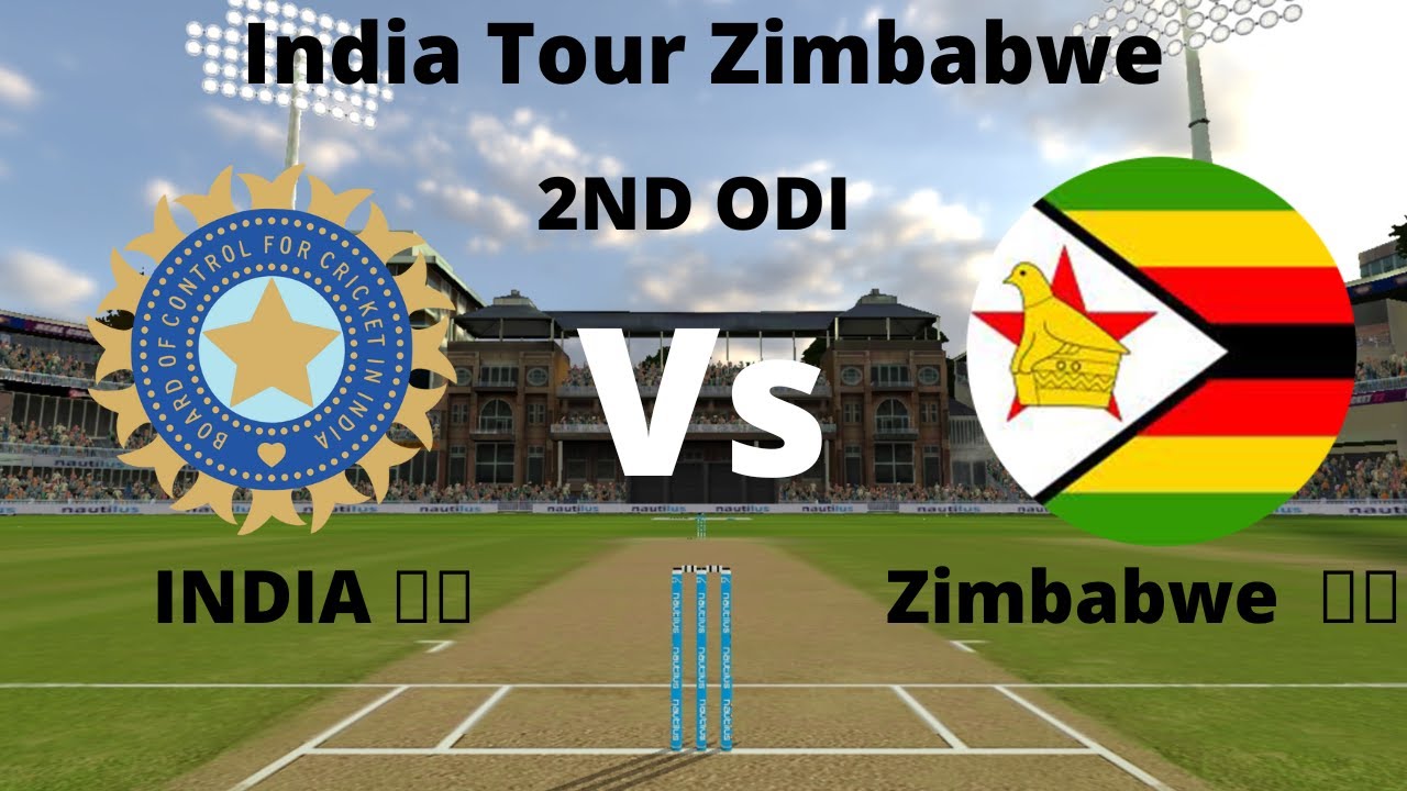 IND vs ZIM 2ND ODI MATCH LIVE FORM LIVE 🔴 YouTube