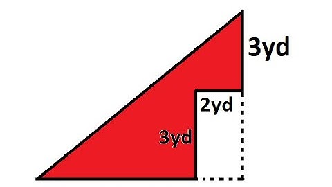 Rectangle within a triangle | Find Area of the shaded Part