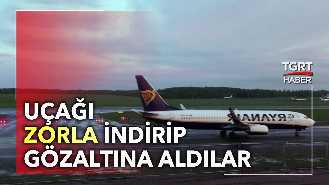 Uçağı Zorla İndirip, Roman Protasevich'i Gözaltına Aldılar - YouTube