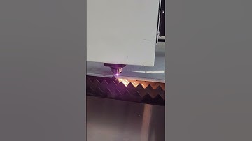 laser cutting in action.#lasercutting #technology #cnc #technologia #automobile #machine