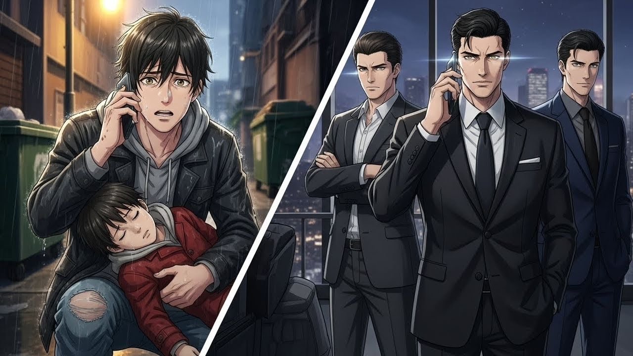 Poor Omega Nanny Calls the triplet alpha CEO And Says Their Son Is Unconscious On The Street