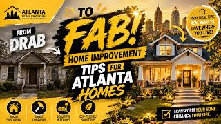 From Drab to Fab: Home Improvement Tips for Atlanta Homes | Transform Your Space News