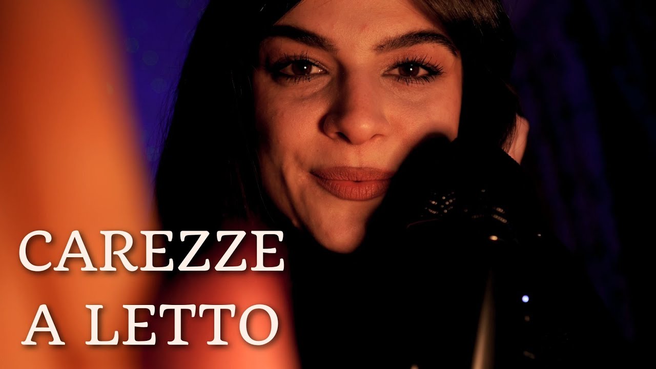 Ti Coccolo Mentre Sei A Letto 💤 ASMR Visual Triggers - Tongue Clicking - Echo