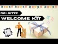 What's Inside Deloitte Welcome Kit ? Unboxing