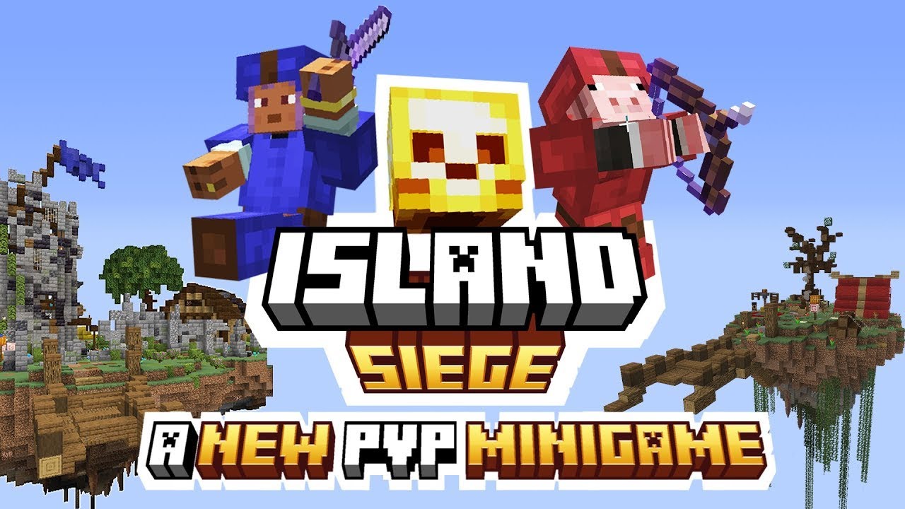 ISLAND SIEGE - A NEW minecraft PVP minigame! (1.21.8)
