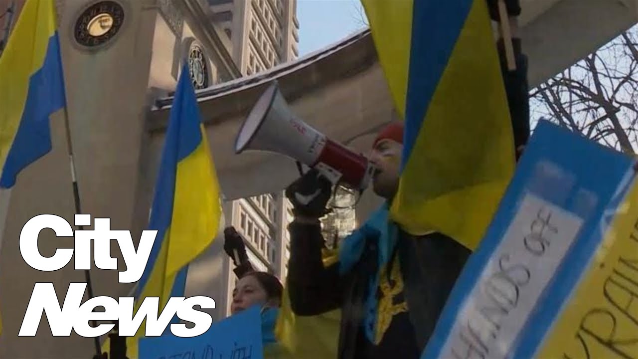 Montreal’s Ukrainian community anxiously rallying
