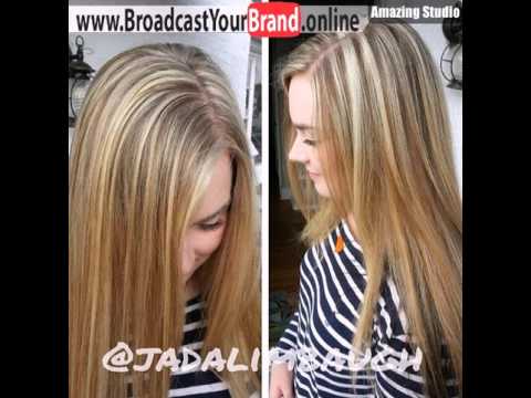 Long Light Brown Hair With Blonde Highlights Youtube