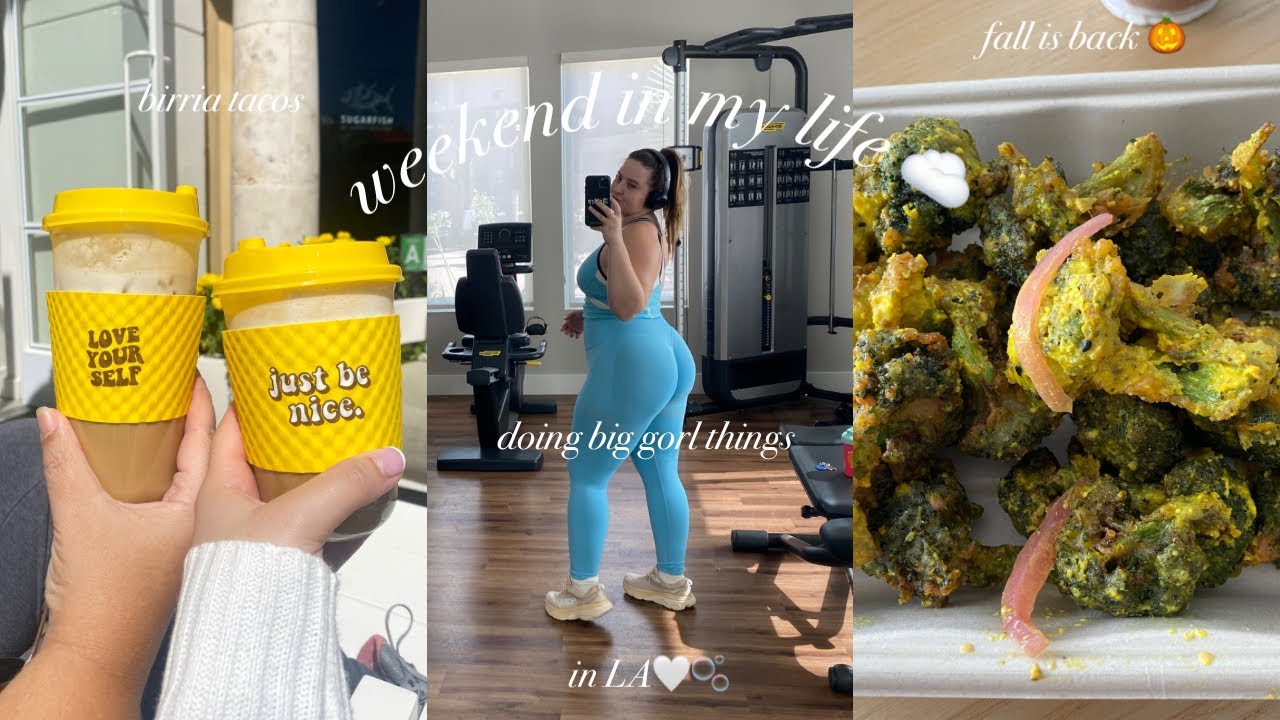 VLOG выходного дня в Лос-Анджелесе: ОСЕНЬ ЗДЕСЬ, дела взрослой жизни, тако с биррией, восстановле...