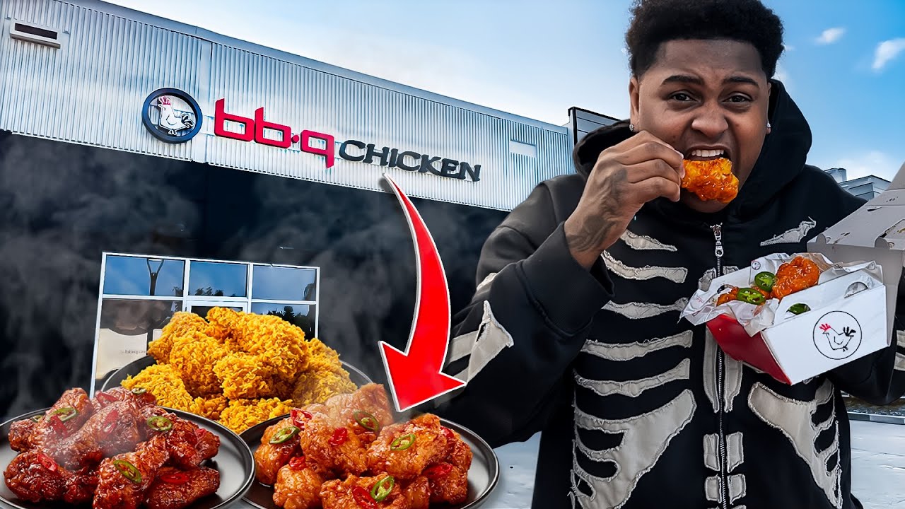 Пробую лучшую жареную курицу в Лос-Анджелесе! BBQ Chicken