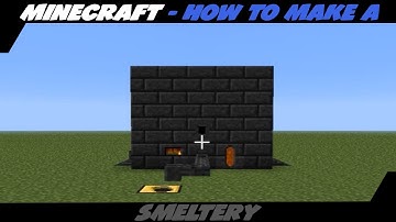 How To Make A Smeltery (Modded Minecraft) (Tinkers Construct) (TUTORIAL)