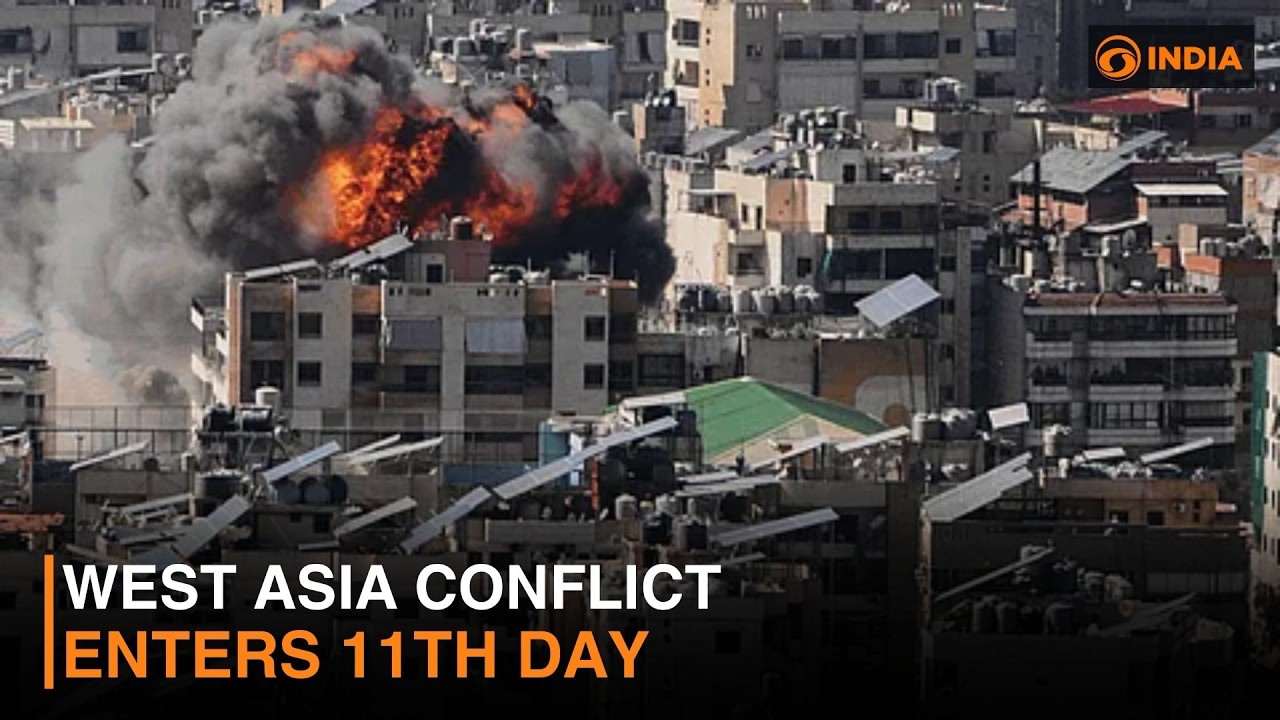West Asia conflict enters 11th day & more latest updates | DD India Live