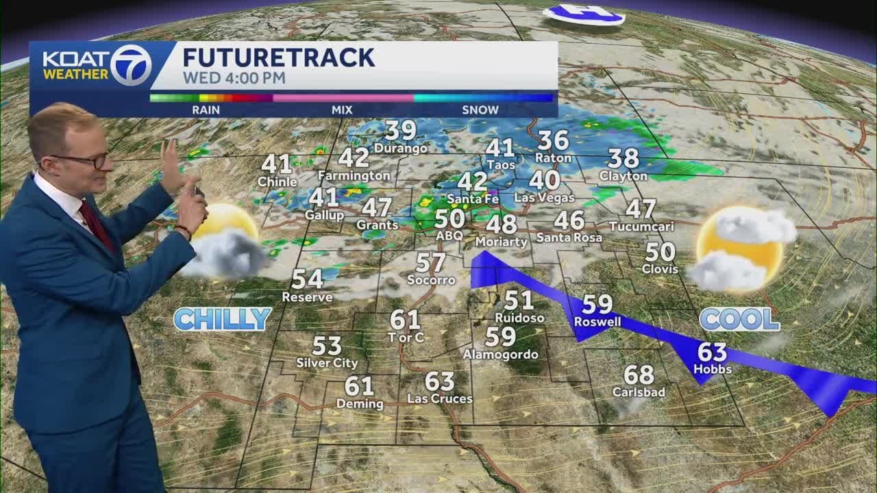 Cold Monday night ahead of next winter storm system - YouTube