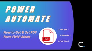 How To Get And Set Pdf Form Field Values In Power Automate