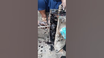 open a engine connecting rod cap#kashi #automobile #machanical #carpart