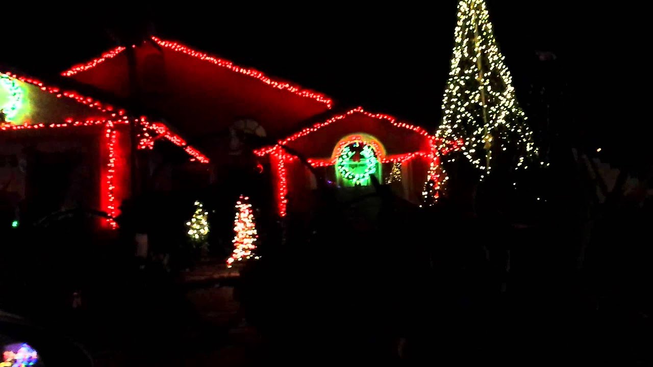 Musical Christmas Light Show 12614 YouTube