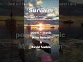 Survivor - poem by Mike Nelson. Music by David Tonkin