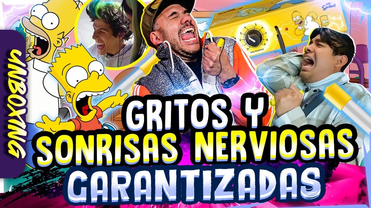 Toques Toques!!! Máquina electrocutadora de Los Simpson!!! #Unboxing