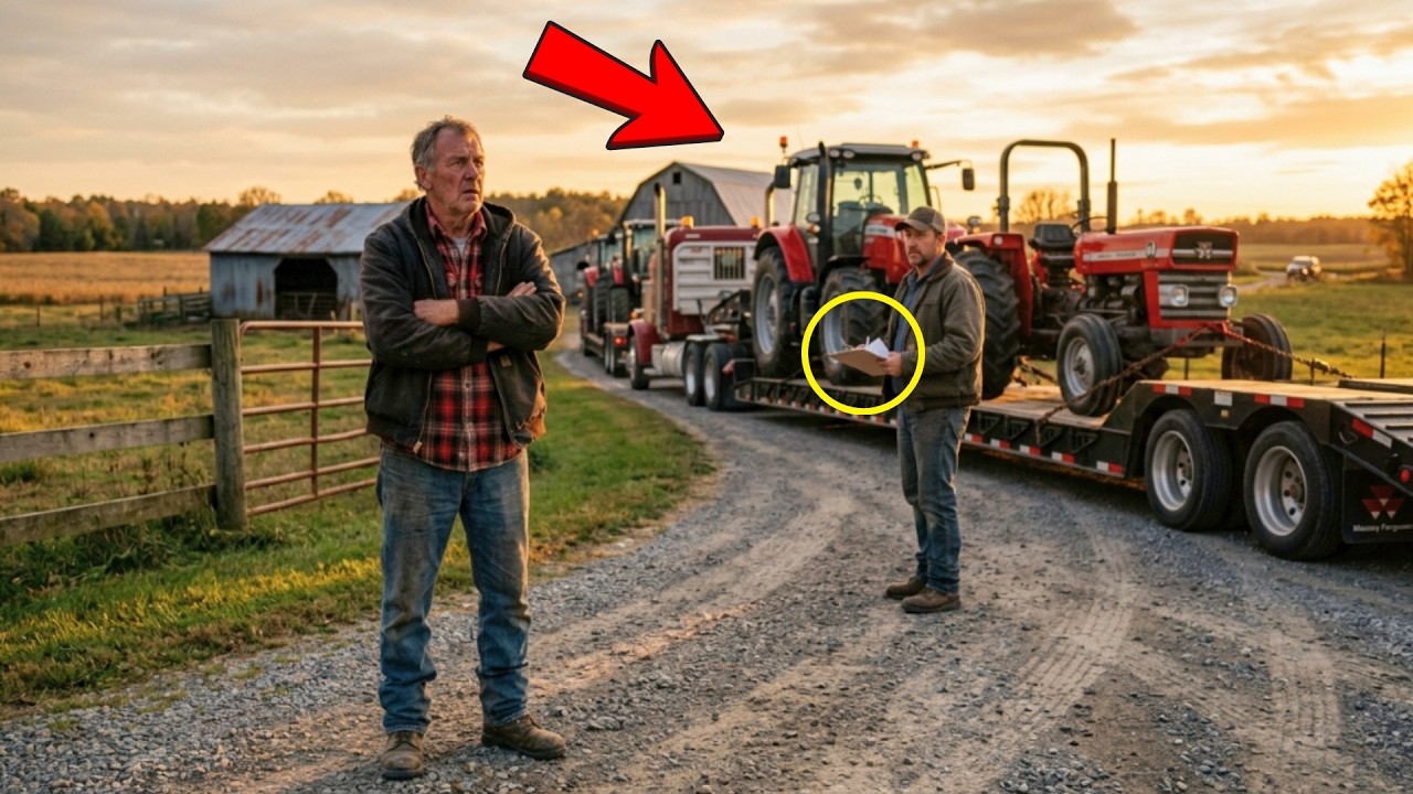 He Sold His Massey Ferguson to Save a Stranger—Then 40 Machines Pulled Into His Yard
