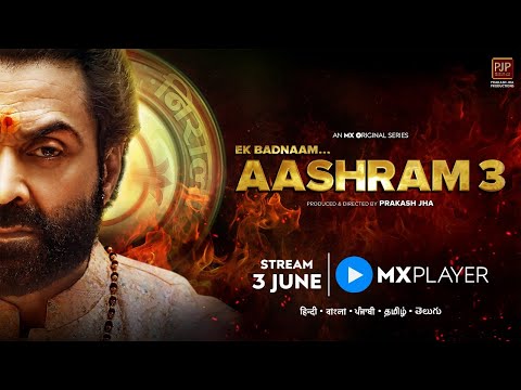 Ek Badnaam… Aashram Season 3 - Official Trailer | Bobby Deol | Prakash Jha | MX Player