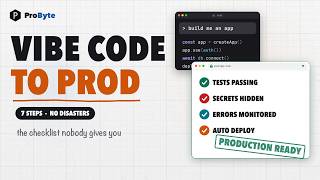 Full How to Vibe Code an App That's Actually Production Ready (7 Steps) News