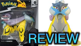Pokemon Select Raikou by Jazwares - Trainer Series Target Exclusive Action Figure