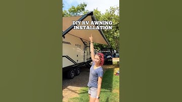 ✅ DIY RV awning installation
