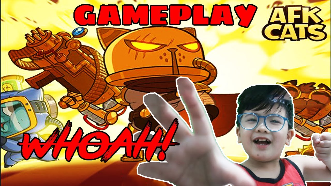 AFK CATS - IDLE ARENA WITH CAT HEROES GAMEPLAY