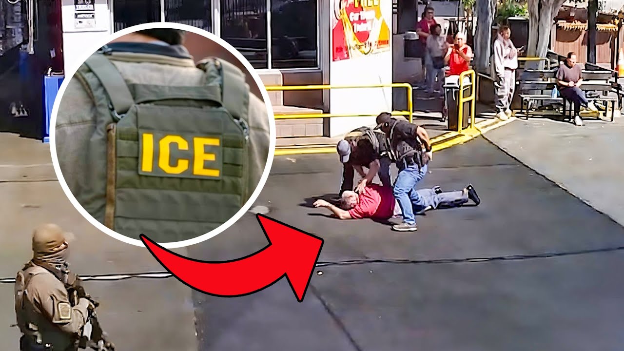 ICE Agents BODYSLAM 79-Year-Old U.S. Citizen During Raid