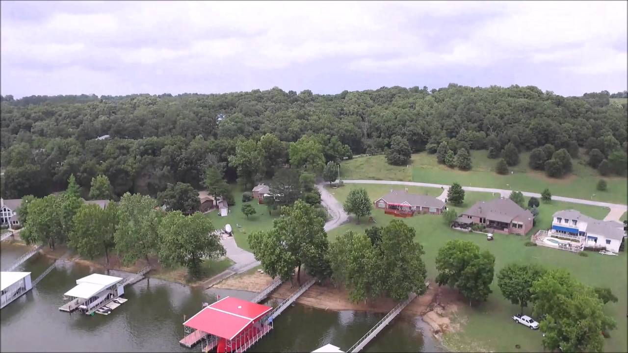 Drone view at Woodward Hollow, Grand Lake OK Summer 2016 YouTube