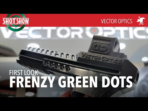 New Frenzy Green dots – Vector Optics at SHOT Show 2026